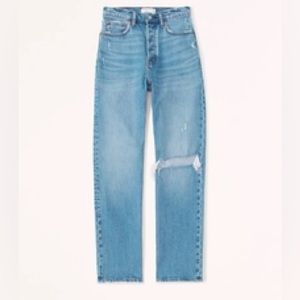 Abercrombie The Dad High Rise Jeans
